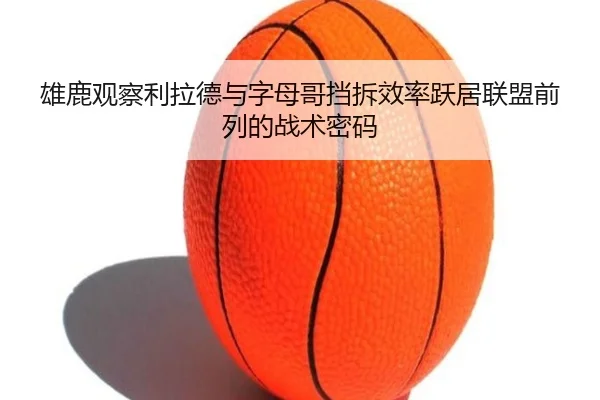 雄鹿观察利拉德与字母哥挡拆效率跃居联盟前列的战术密码